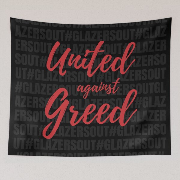 Item preview, Glazers out (United against Greed) -Black/Red designed and sold by Africanism.