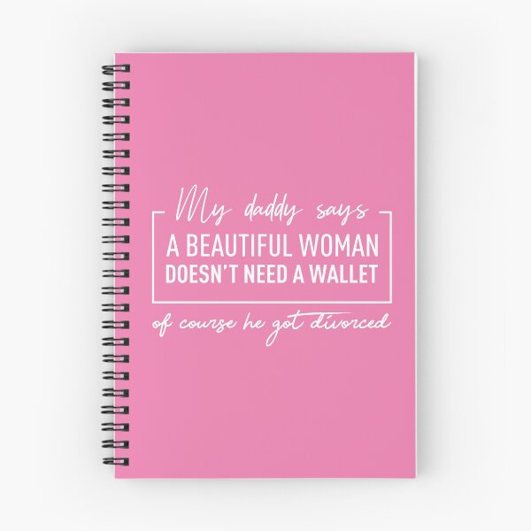 Item preview, A Beautiful Woman Doesn't Need A Wallet (Pink BG) designed and sold by FilipeFerreira.