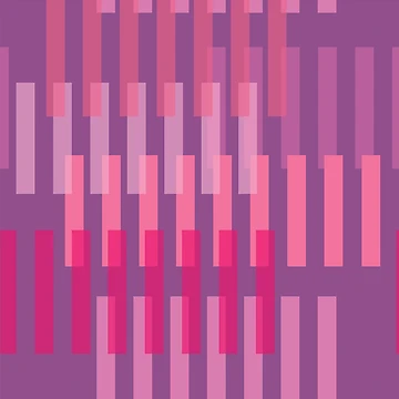 Artwork thumbnail, Behind Bars - Raspberry by JRP Design
