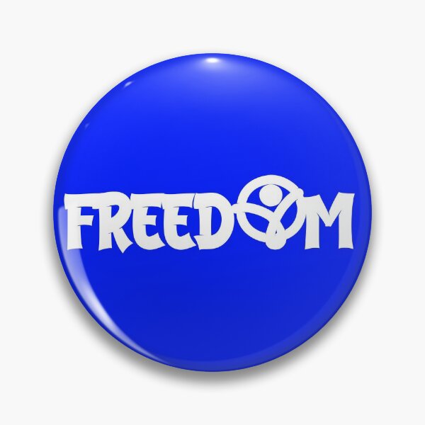 Item preview, The Word Freedon in white With Freedon Sign  designed and sold by Freedom Sign.