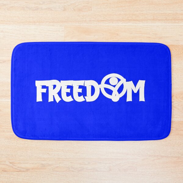 Item preview, The Word Freedon in white With Freedon Sign  designed and sold by Freedom Sign.