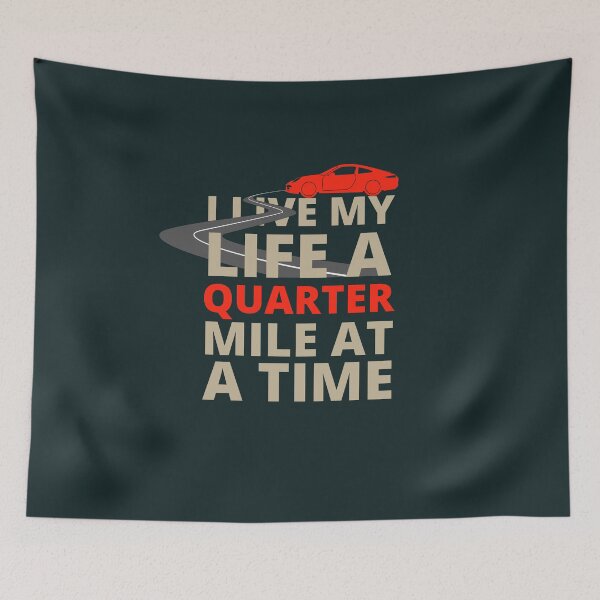 Item preview, I Live My Life A Quarter Mile At A Time | Fast And The Furious designed and sold by imeshshenal.
