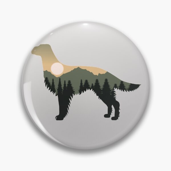 Item preview, setter dog forest mountain sunset gift designed and sold by alaechamlal.