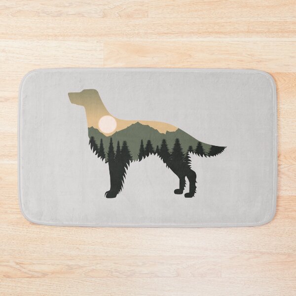 Item preview, setter dog forest mountain sunset gift designed and sold by alaechamlal.