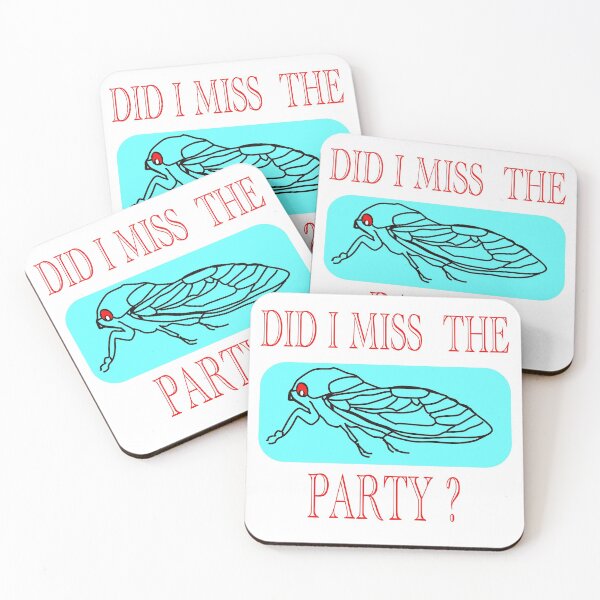 Item preview, Turquoise Cicada Party designed and sold by EdwardMonet.