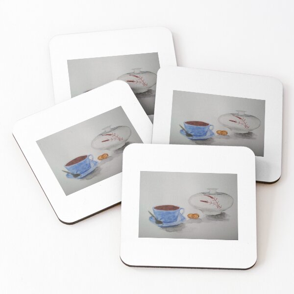 Item preview, A cup of coffee, walnuts and a sugar bowl. designed and sold by Umkehr.