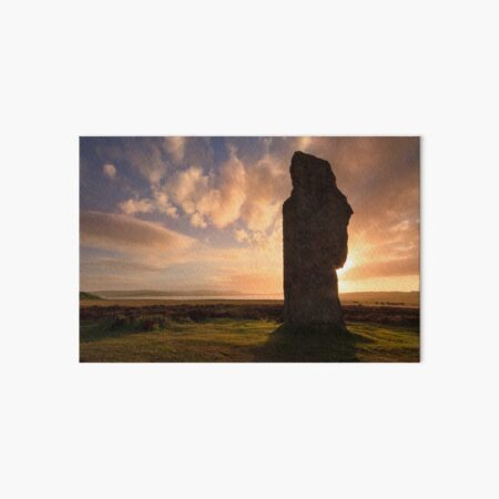 Item preview, Ring of Brodgar at Sunset Orkney Isles  SCOTLAND designed and sold by PhotosEcosse.