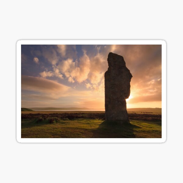 Item preview, Ring of Brodgar at Sunset Orkney Isles  SCOTLAND designed and sold by PhotosEcosse.
