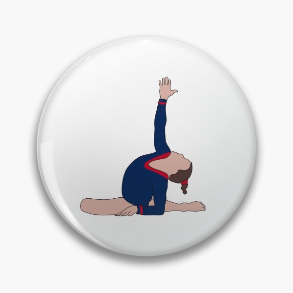 Item preview, Jade Carey Gymnastics Drawing designed and sold by GrellenDraws.