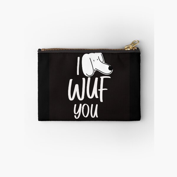 Item preview, I wuf you dog lover design pets puppy love designed and sold by toastygoat.