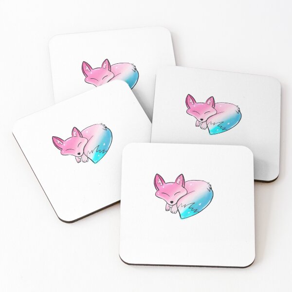 Item preview, Trans Pride Galaxy Fox designed and sold by FoxSplatter.