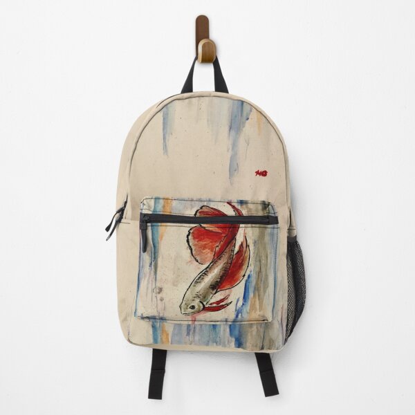 Item preview, Red Betta Watercolor designed and sold by M.R. Spann.
