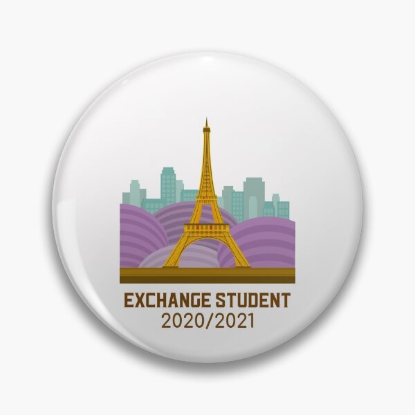 Item preview,  Exchange Student 2020/2021 the eiffel tower designed and sold by clara steines.