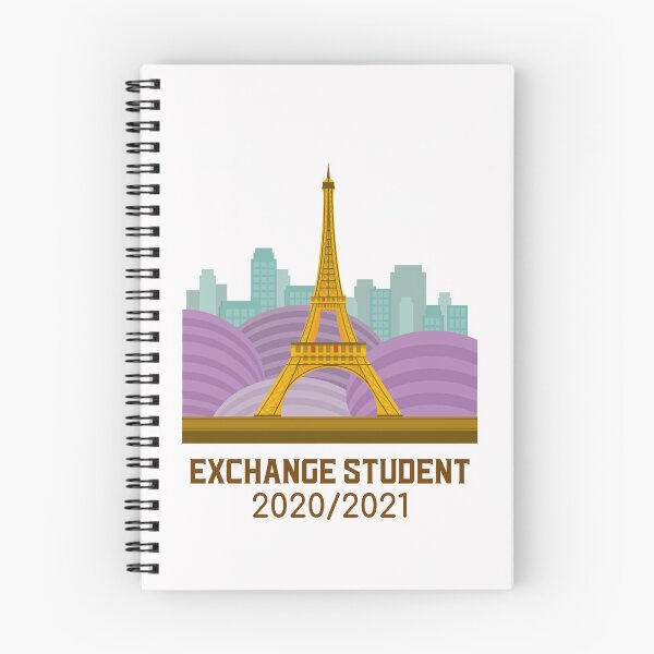 Item preview,  Exchange Student 2020/2021 the eiffel tower designed and sold by clara steines.