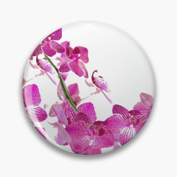 Item preview, DECORATIVE TROPICAL FUCHSIA-PINK ORCHID FLOWERS ABSTRACT designed and sold by sharlesart.