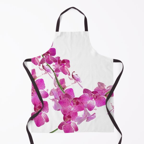 Item preview, DECORATIVE TROPICAL FUCHSIA-PINK ORCHID FLOWERS ABSTRACT designed and sold by sharlesart.