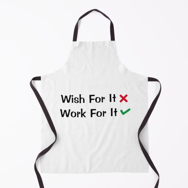 Item preview, Don't Wish For It, Work For It designed and sold by Indra Agrawal.