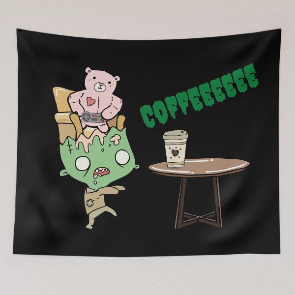 Item preview, Coffee zombie bear cute designed and sold by Yellowsprint.