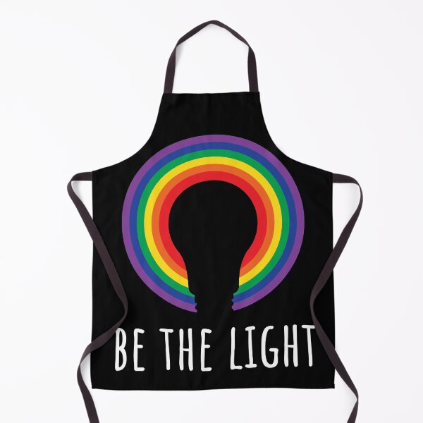 Item preview, Be The Light LGBTQ Pride designed and sold by Huhnerdieb Apparel.
