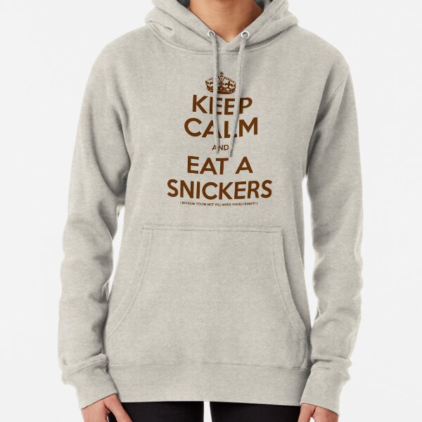 yellow snickers hoodie