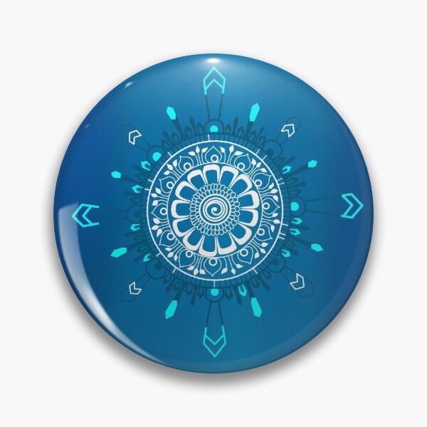 Item preview, Blue Henna Snowflake designed and sold by nita517.