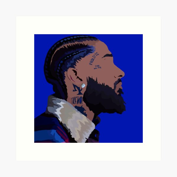 Nipsey Hussle Poster Canvas Nipsey Word & Saying Quotes Art 