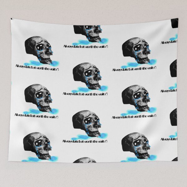 Item preview, always late but worth the wait designed and sold by MaryTheArtist16.