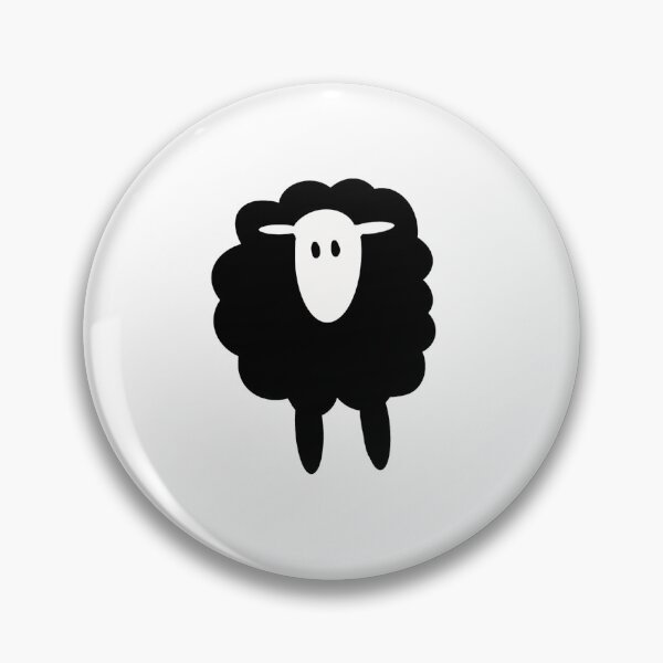 Item preview, black sheep doodle designed and sold by americanteenart.