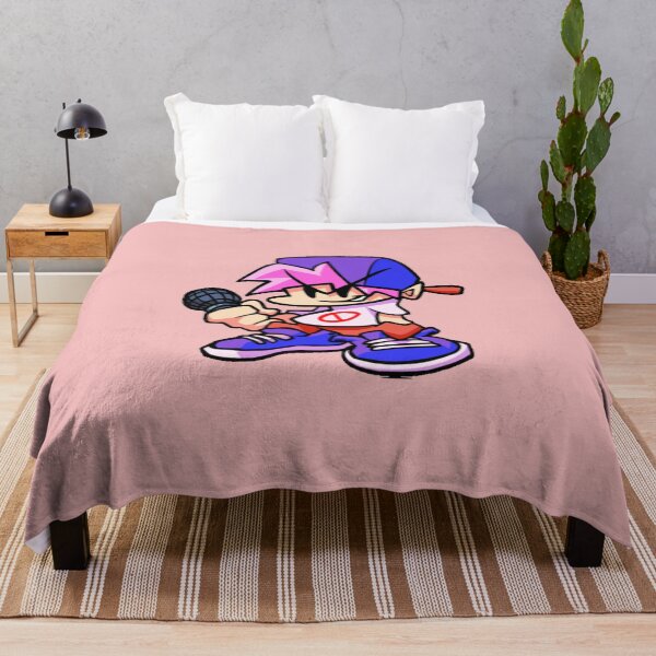 Item preview, Friday Night Funkin Boyfriend B side pink designed and sold by RedMerce.