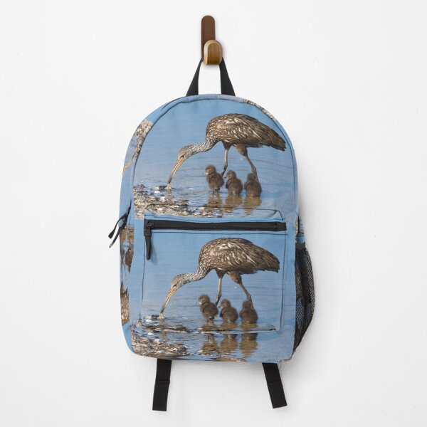 Item preview, Limpkin with its three babies designed and sold by Zina Stromberg.