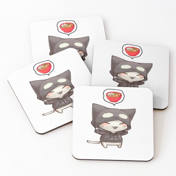 Item preview, ninja cat ramen designed and sold by alRzMan.