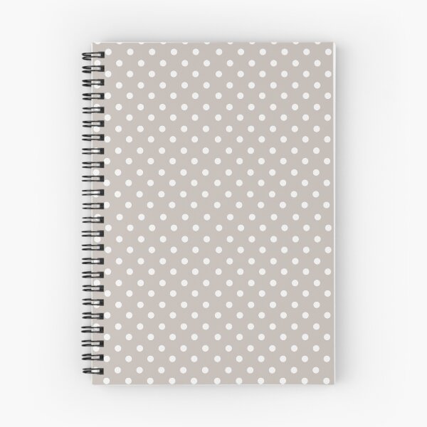 Item preview, Gray and White Classic Polka Dots designed and sold by peacockcards.