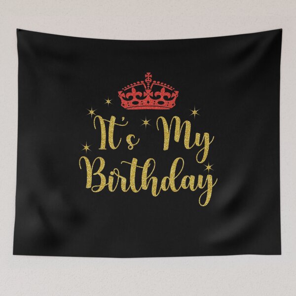 Item preview, It's my Birthday Queen Squad Happy Birthday Party To Me Gift designed and sold by CoolCreative.
