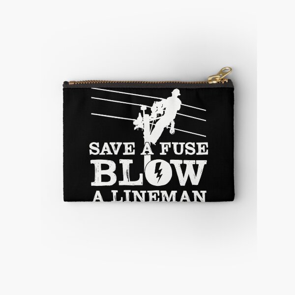 Item preview, Save A Fuse Blow Lineman designed and sold by BrennaEirlys.
