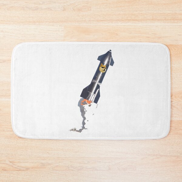 Item preview, Doge on Starship rocket designed and sold by rjsables.