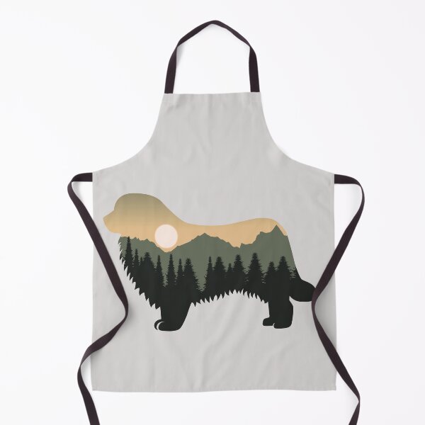 Item preview, newfoundland dog forest mountain sunset gift designed and sold by alaechamlal.