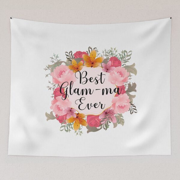 Aperçu de l'œuvre Meilleur Glam-ma jamais - Fête des mères drôle de grand-mère créée et vendue par MagicBoutique.