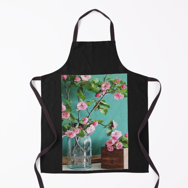 Item preview, Roses in a Canning Jar - Canvas Look Pink Floral designed and sold by WigOutlet.