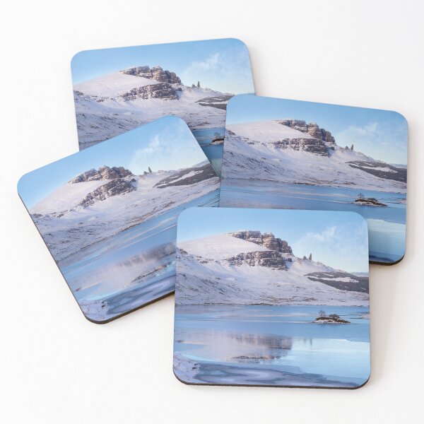 Item preview, Old Man of Storr in Winter Skye Scotland designed and sold by PhotosEcosse.