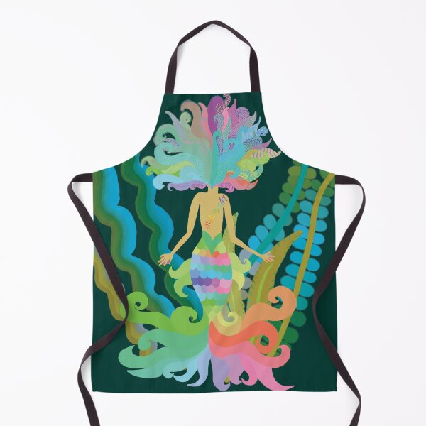 Item preview, Shallow Waters Mermaid by Heather Nafe Art designed and sold by HeatherNafeArt.