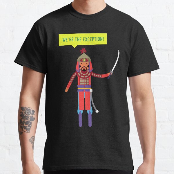 Crash Course Mongols We're the Exception Classic T-Shirt