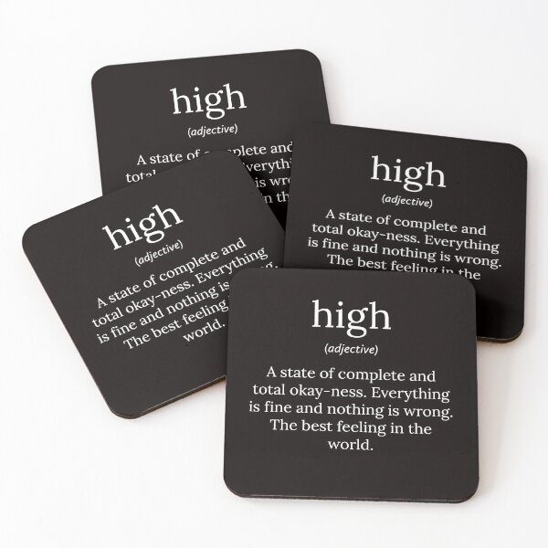Item preview, Funny Definition: High designed and sold by T-ShirtGuy.