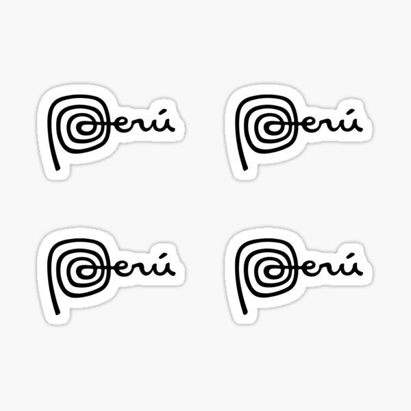 Peru brand pack Sticker