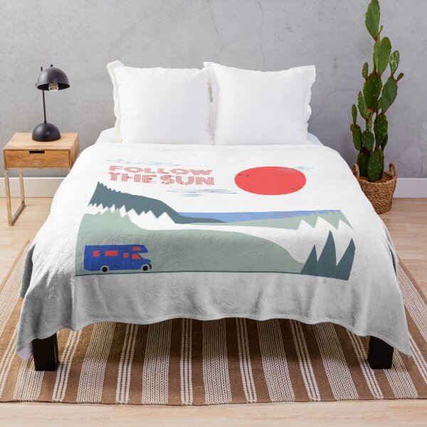 Item preview,  Sunset Adventure Sun Camping Mountains Sea Campervan designed and sold by CreatDifference.