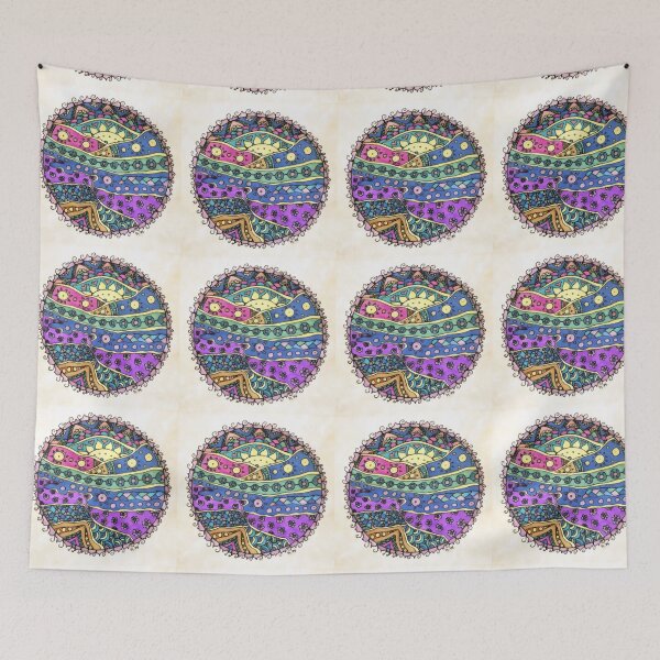 Item preview, Tangled Mandala designed and sold by catapat60.