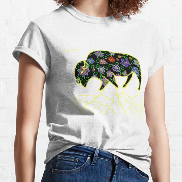 floral buffalo Classic T-Shirt
