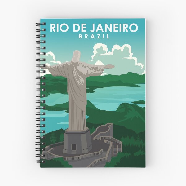 Item preview, Rio De Janeiro Travel Poster in a vintage and minimal style. designed and sold by Stadify.