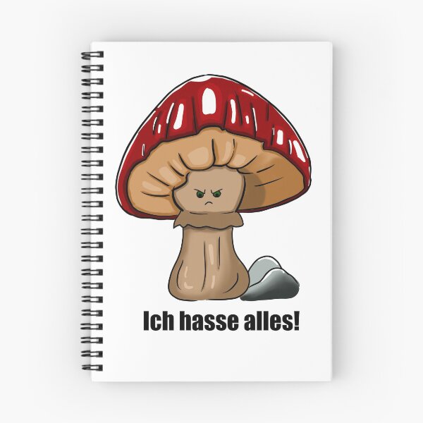 Item preview, Angry mushroom - ich hasse alles rot designed and sold by LoonyM.