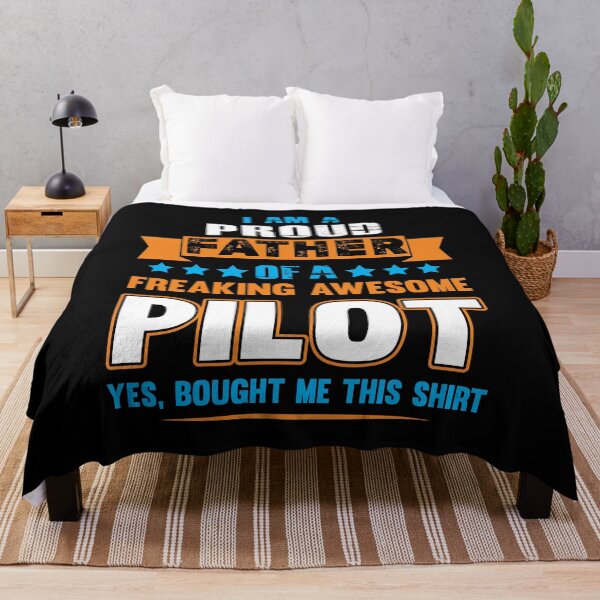 Item preview, I'm Proud Father of a freaking awesome Pilot designed and sold by teeuniq.