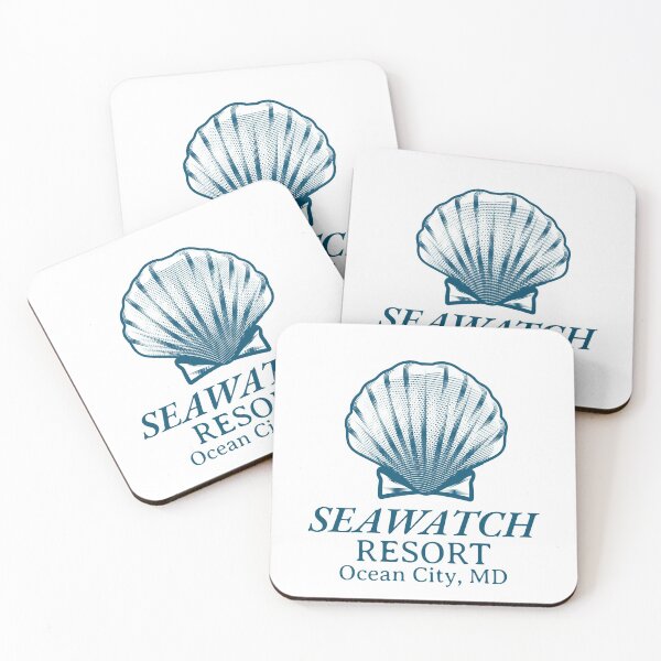 Item preview, Seawatch Resort Ocean City Maryland 115 th St Coastal Hwy Sea Shell Design designed and sold by kieljo.